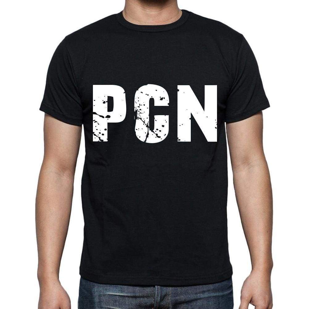 Pcn Men T Shirts Short Sleeve T Shirts Men Tee Shirts For Men Cotton Black 3 Letters - Casual