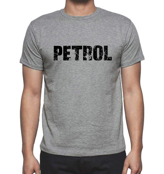 Petrol Grey Mens Short Sleeve Round Neck T-Shirt 00018 - Grey / S - Casual