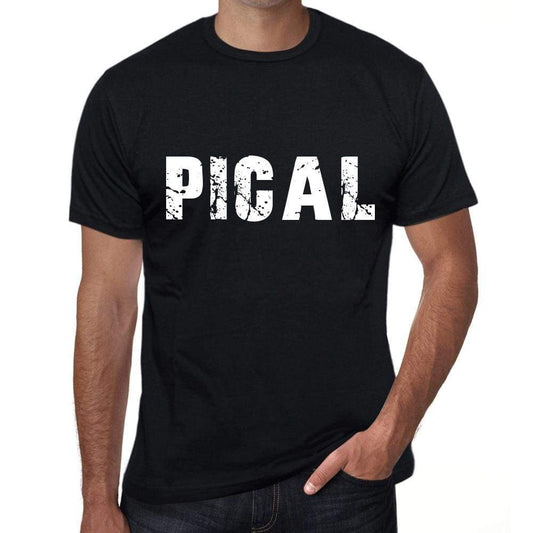 Pical Mens Retro T Shirt Black Birthday Gift 00553 - Black / Xs - Casual
