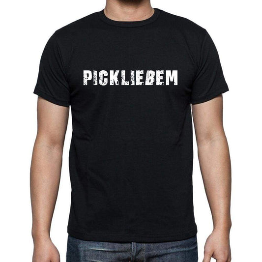 Picklieem Mens Short Sleeve Round Neck T-Shirt 00003 - Casual
