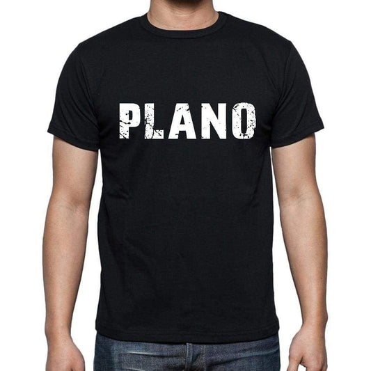 Plano Mens Short Sleeve Round Neck T-Shirt - Casual