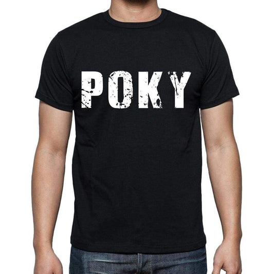 Poky Mens Short Sleeve Round Neck T-Shirt 00016 - Casual