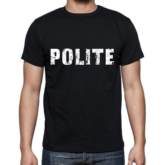 polite ,Men's Short Sleeve Round Neck T-shirt 00004 - Ultrabasic