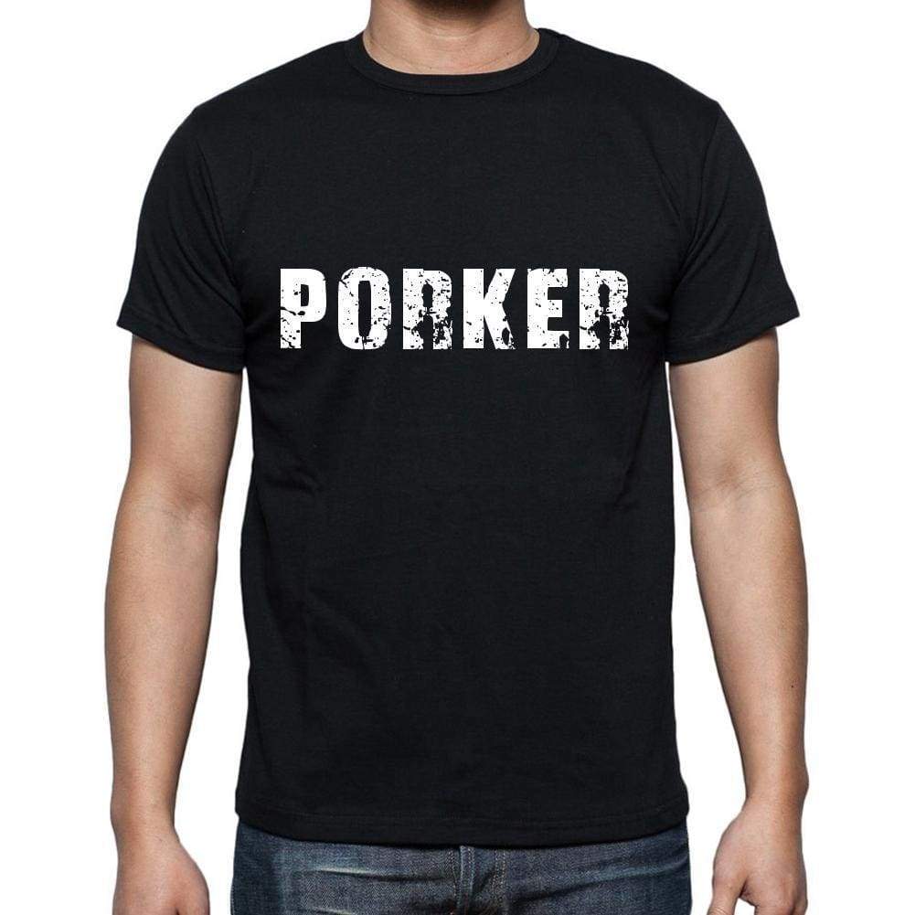 Porker Mens Short Sleeve Round Neck T-Shirt 00004 - Casual