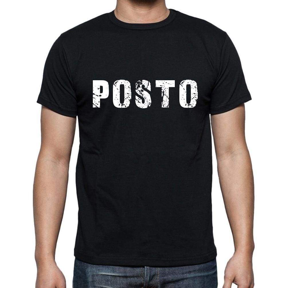 Posto Mens Short Sleeve Round Neck T-Shirt 00017 - Casual