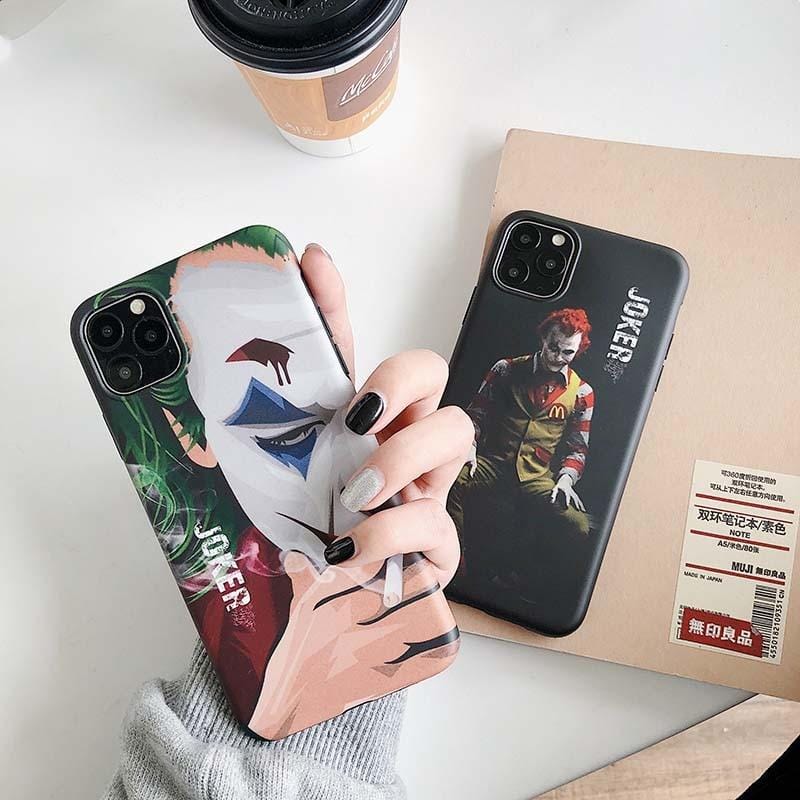 Joker Soft TPU Case For iPhone 11 Pro MAX XR X Case Silicone Case for iPhone XS Max 7 Plus 8 Plus 7Plus Phone Cover Capa