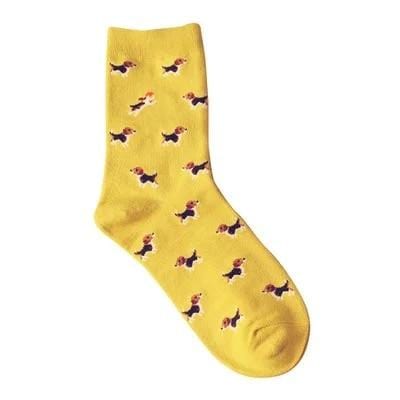 Adult Size Lovely Daily Animal Weel Socks Watermelon Dachshund Beagle Lion Farm Bull Terrier Elephant Fox Pill Fruit Dog Combo