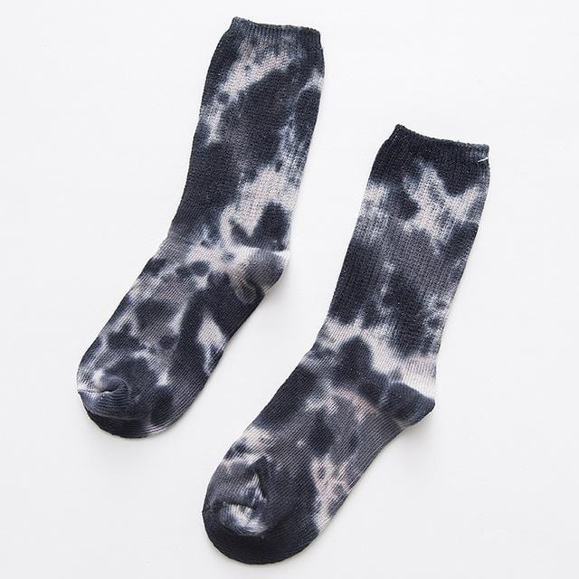 2020 Cotton Skate Socks Men Women Sock Knee-high Funny Cycling Running Hiking Tie Dye Sox Harajuku Hip Hop Happy Socks