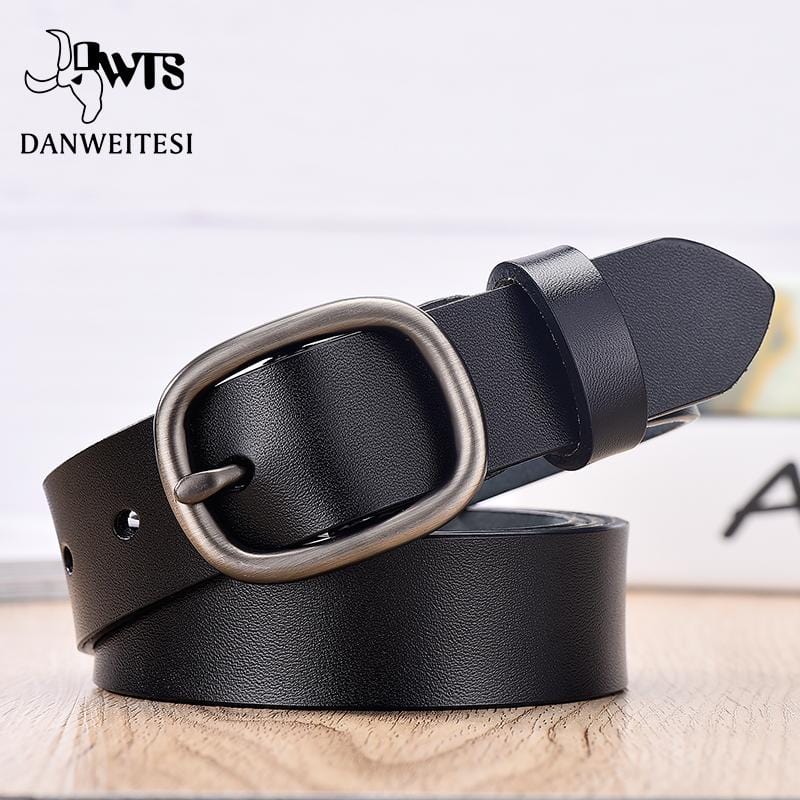 【DWTS】Women's Belt Fashion Women Female Belt Genuine Leather Belts For Women Female Belt Pin Buckles Fancy Vintage for Jeans