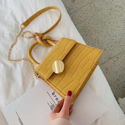 Quality Stone Pattern Leather Crossbody Bags For Women Designer Small Handbags Chain Shoulder Messenger Bag Mini Purses Hand Bag