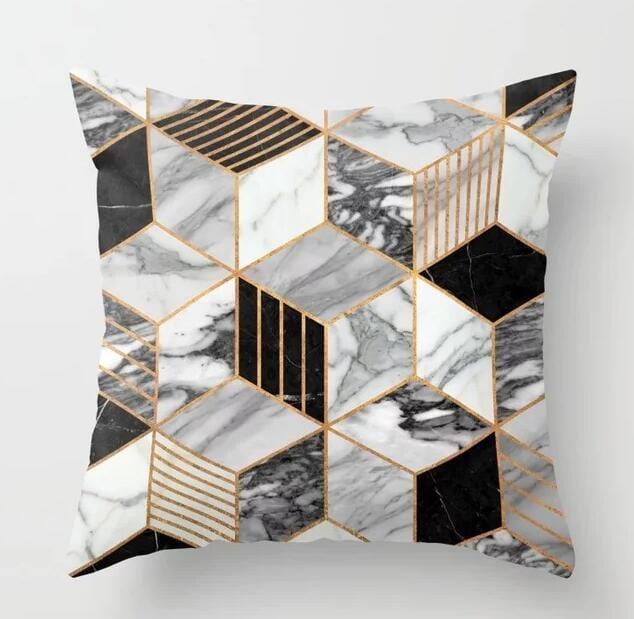 ZENGA Geometric Nordic Cushion Cover decorative cushion Throw Pillow Cover Polyester Cushion Case Sofa Bed Decorative Pillowcase