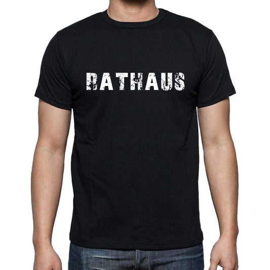 Rathaus Mens Short Sleeve Round Neck T-Shirt - Casual