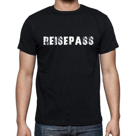 Reisepass Mens Short Sleeve Round Neck T-Shirt - Casual