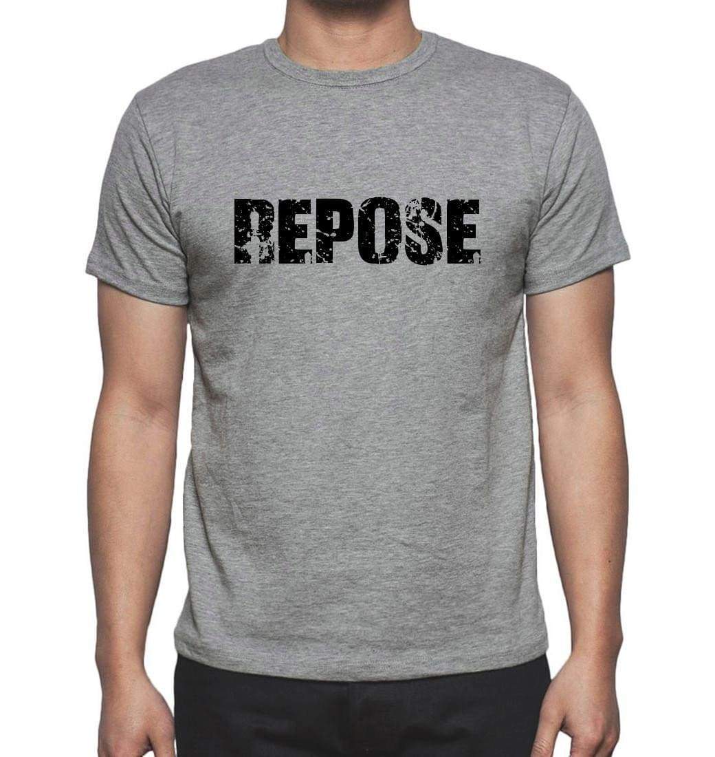 Repose Grey Mens Short Sleeve Round Neck T-Shirt 00018 - Grey / S - Casual