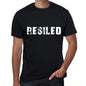 Resiled Mens T Shirt Black Birthday Gift 00555 - Black / Xs - Casual