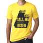 Risen You Can Call Me Risen Mens T Shirt Yellow Birthday Gift 00537 - Yellow / Xs - Casual