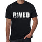 Rived Mens Retro T Shirt Black Birthday Gift 00553 - Black / Xs - Casual