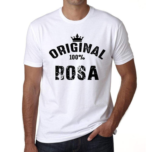 Rosa Mens Short Sleeve Round Neck T-Shirt - Casual