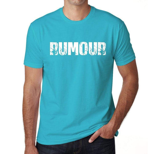 Rumour Mens Short Sleeve Round Neck T-Shirt - Blue / S - Casual