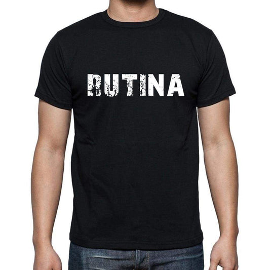 Rutina Mens Short Sleeve Round Neck T-Shirt - Casual