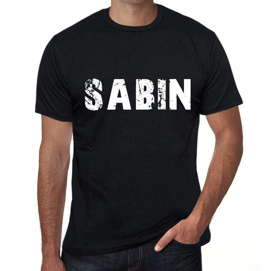 Sabin Mens Retro T Shirt Black Birthday Gift 00553 - Black / Xs - Casual