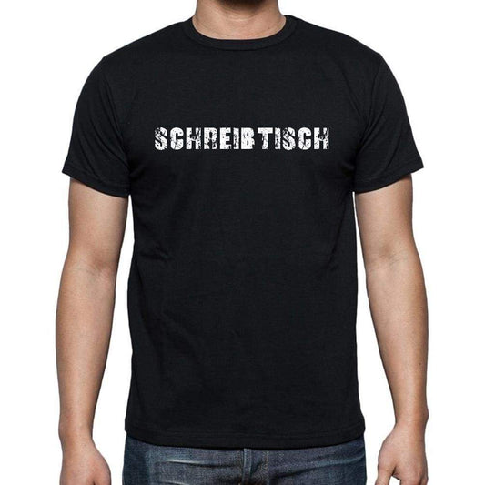 Schreibtisch Mens Short Sleeve Round Neck T-Shirt - Casual