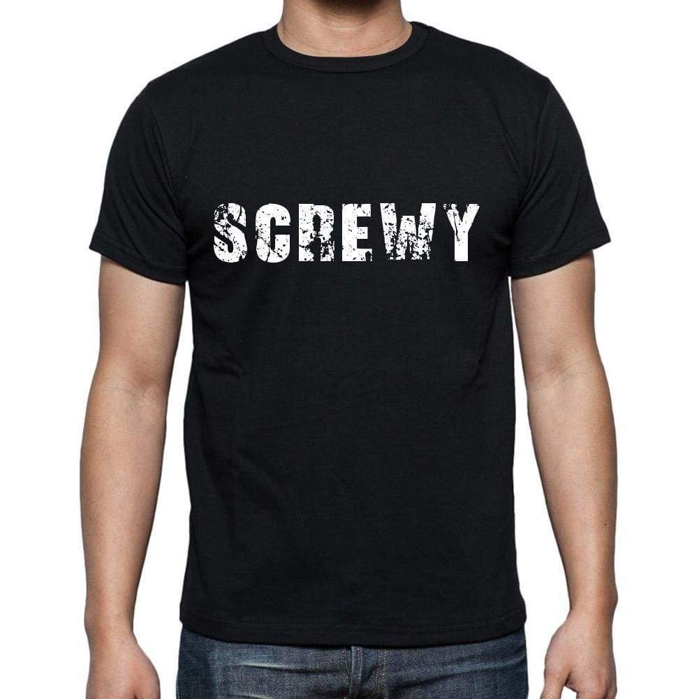 Screwy Mens Short Sleeve Round Neck T-Shirt 00004 - Casual