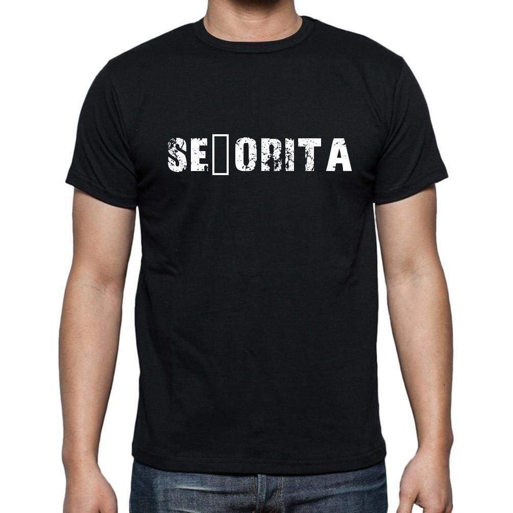 Se±Orita Mens Short Sleeve Round Neck T-Shirt - Casual