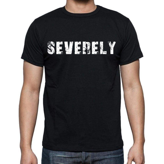 Severely Mens Short Sleeve Round Neck T-Shirt - Casual