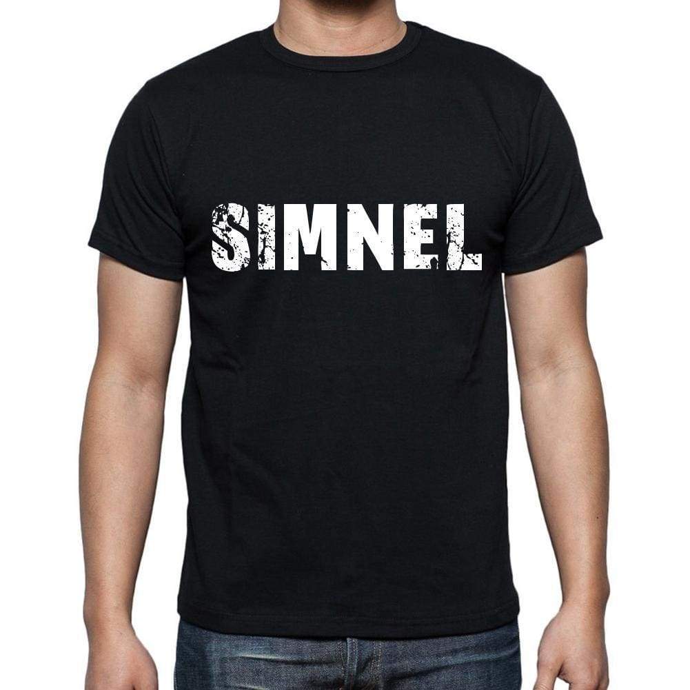 Simnel Mens Short Sleeve Round Neck T-Shirt 00004 - Casual