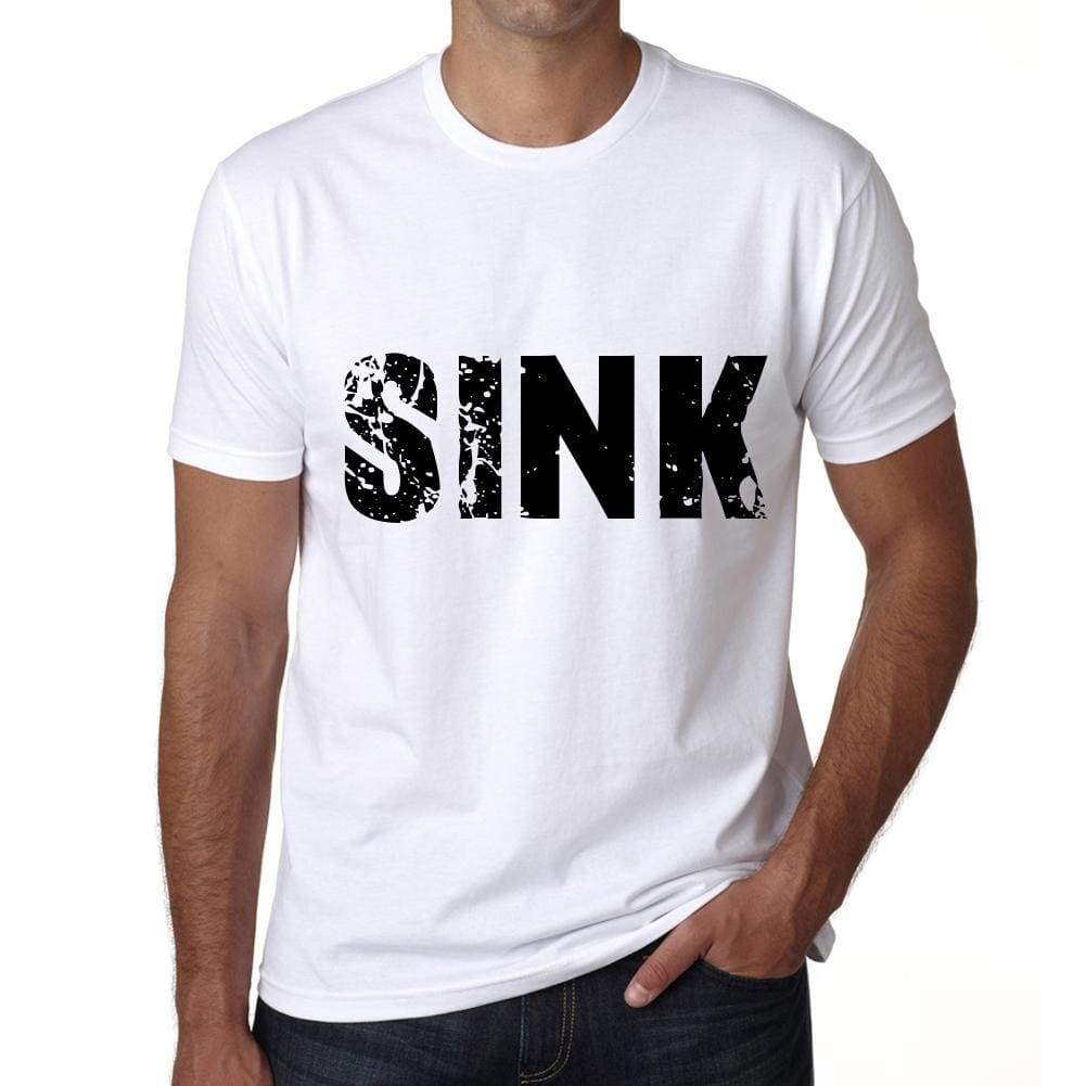 Sink Mens T Shirt White Birthday Gift 00552 - White / Xs - Casual