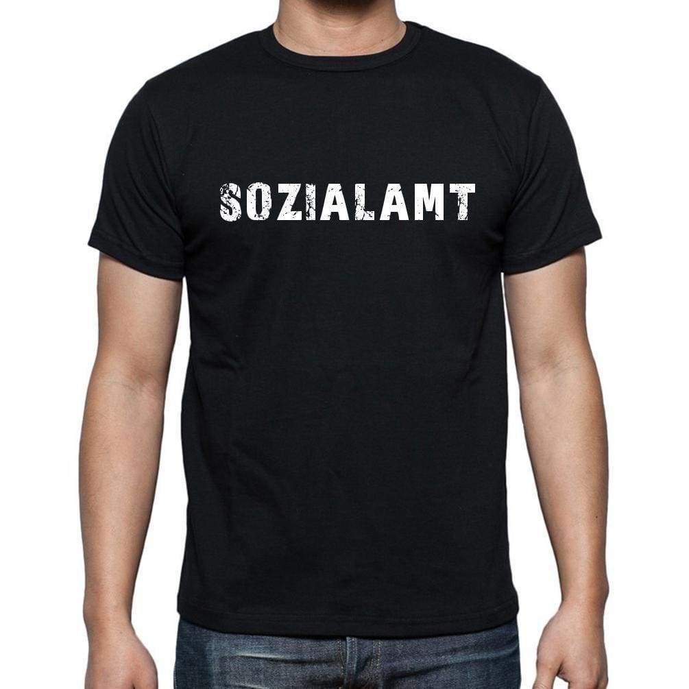 Sozialamt Mens Short Sleeve Round Neck T-Shirt - Casual