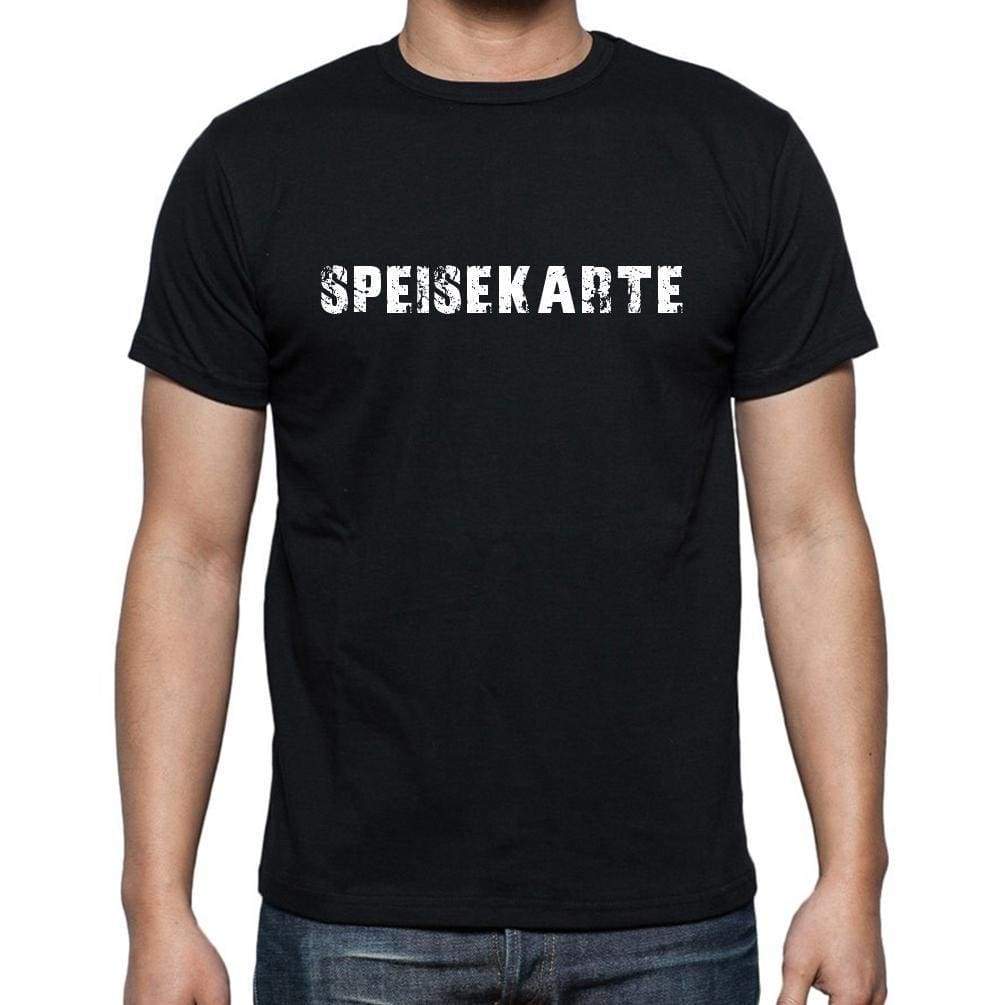 Speisekarte Mens Short Sleeve Round Neck T-Shirt - Casual