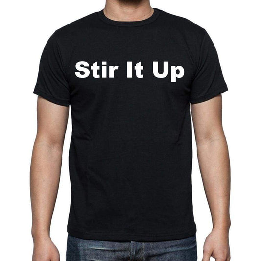 Stir It Up Mens Short Sleeve Round Neck T-Shirt - Casual