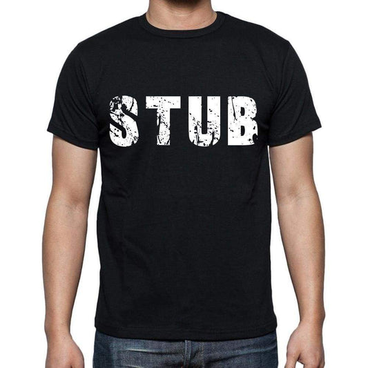 Stub Mens Short Sleeve Round Neck T-Shirt 00016 - Casual