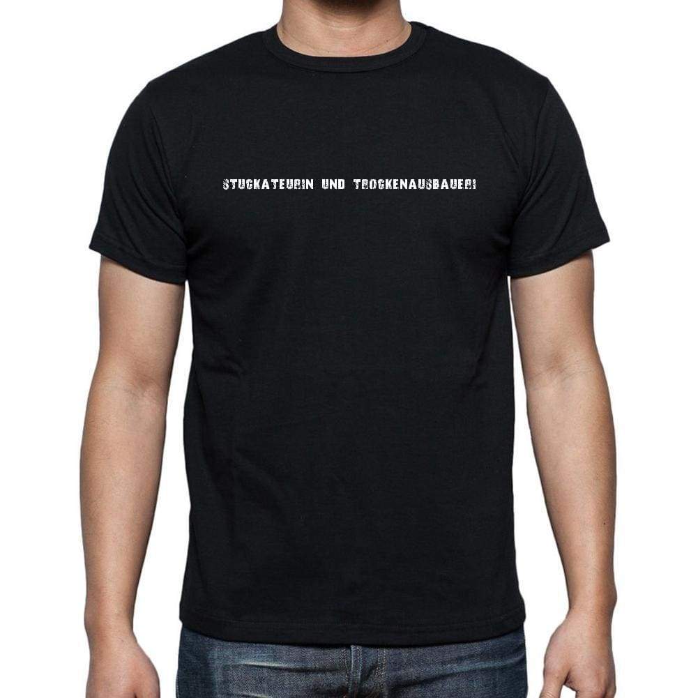 Stuckateurin Und Trockenausbaueri Mens Short Sleeve Round Neck T-Shirt 00022 - Casual