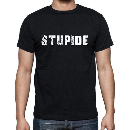 Stupide French Dictionary Mens Short Sleeve Round Neck T-Shirt 00009 - Casual