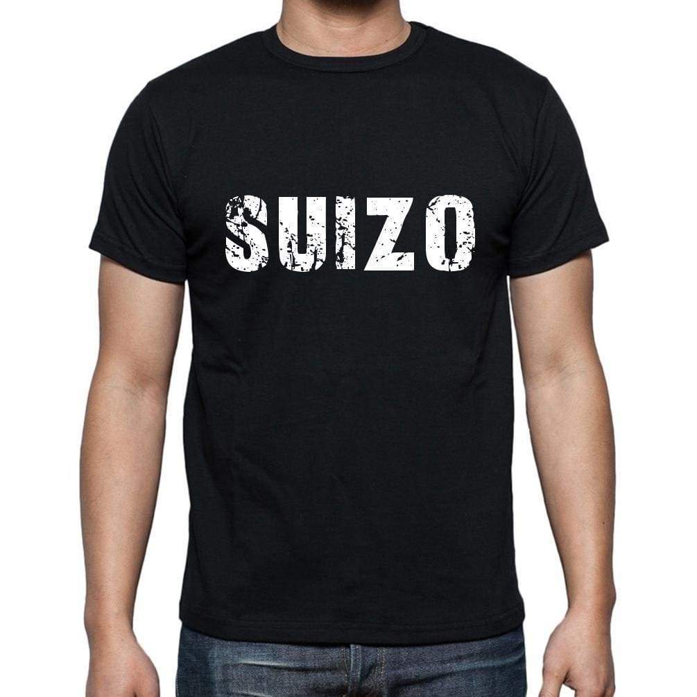 Suizo Mens Short Sleeve Round Neck T-Shirt - Casual