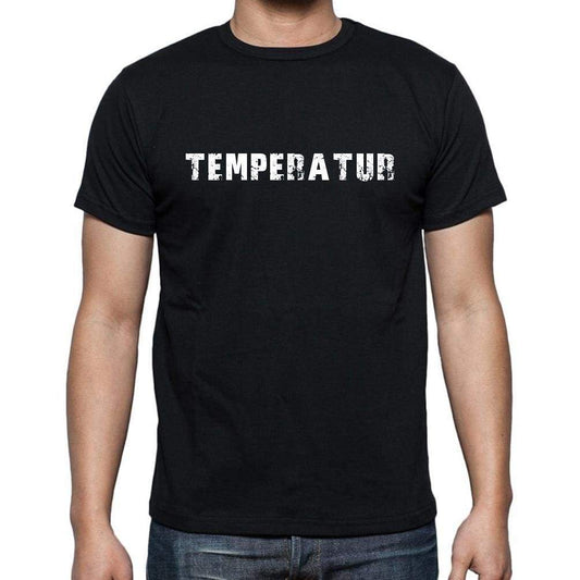 Temperatur Mens Short Sleeve Round Neck T-Shirt - Casual