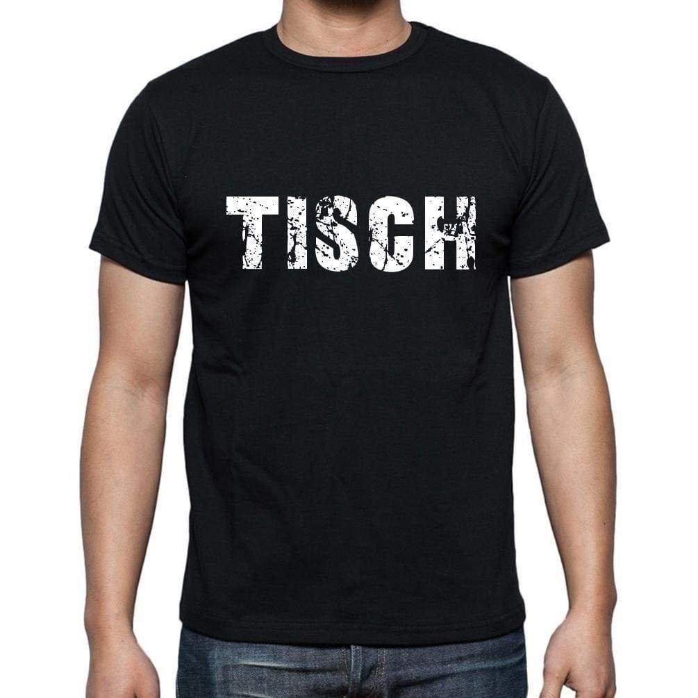 Tisch Mens Short Sleeve Round Neck T-Shirt - Casual