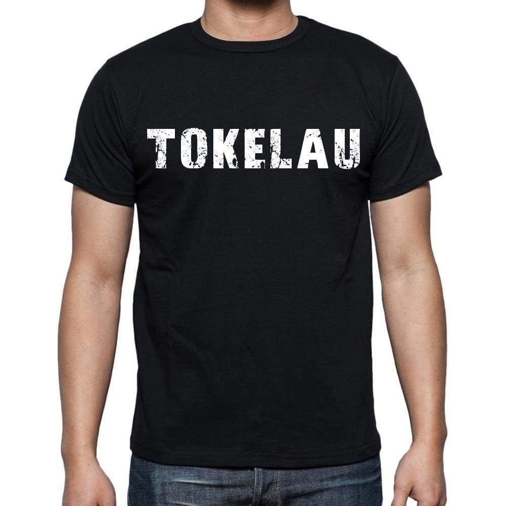 Tokelau T-Shirt For Men Short Sleeve Round Neck Black T Shirt For Men - T-Shirt