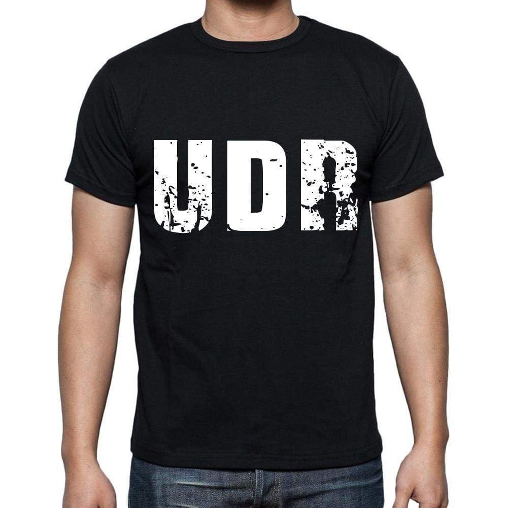 Udr Men T Shirts Short Sleeve T Shirts Men Tee Shirts For Men Cotton Black 3 Letters - Casual