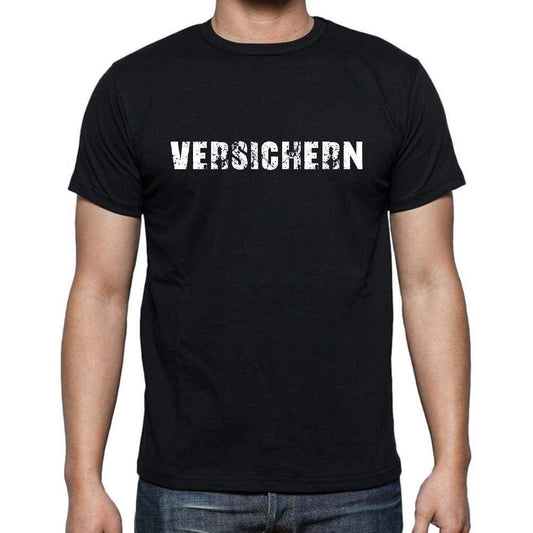 Versichern Mens Short Sleeve Round Neck T-Shirt - Casual