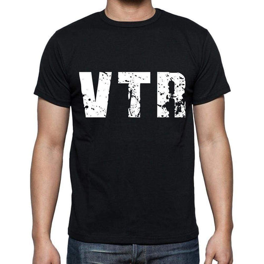 Vtr Men T Shirts Short Sleeve T Shirts Men Tee Shirts For Men Cotton Black 3 Letters - Casual