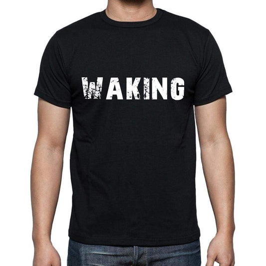 waking ,Men's Short Sleeve Round Neck T-shirt 00004 - Ultrabasic