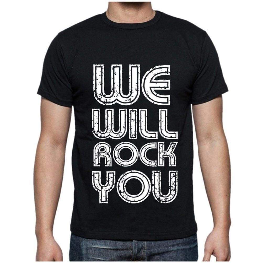 We will rock you 1 for mens, short sleeve, cotton tshirt, men t shirt - Deandre