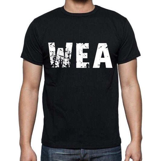 Wea Men T Shirts Short Sleeve T Shirts Men Tee Shirts For Men Cotton Black 3 Letters - Casual