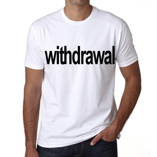 Withdrawal Mens Short Sleeve Round Neck T-Shirt