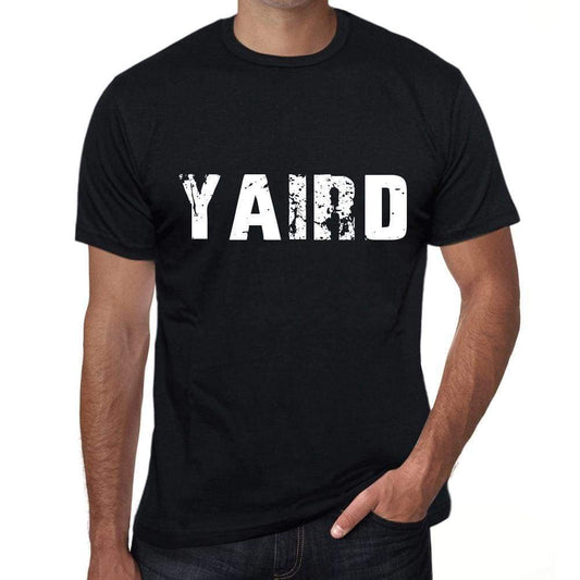 Yaird Mens Retro T Shirt Black Birthday Gift 00553 - Black / Xs - Casual